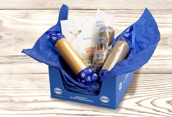 Cornelis Probierpaket mit Pfälzer Leberknödel, Delikatessleberwurst und Pfälzer Leberwurst
