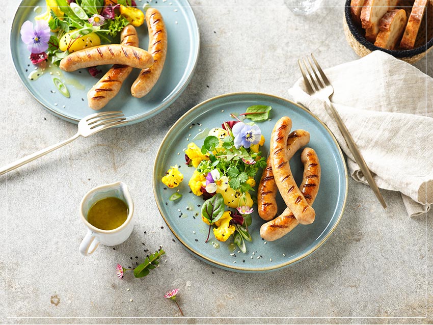 Rezept Gegrillte Bratwurst