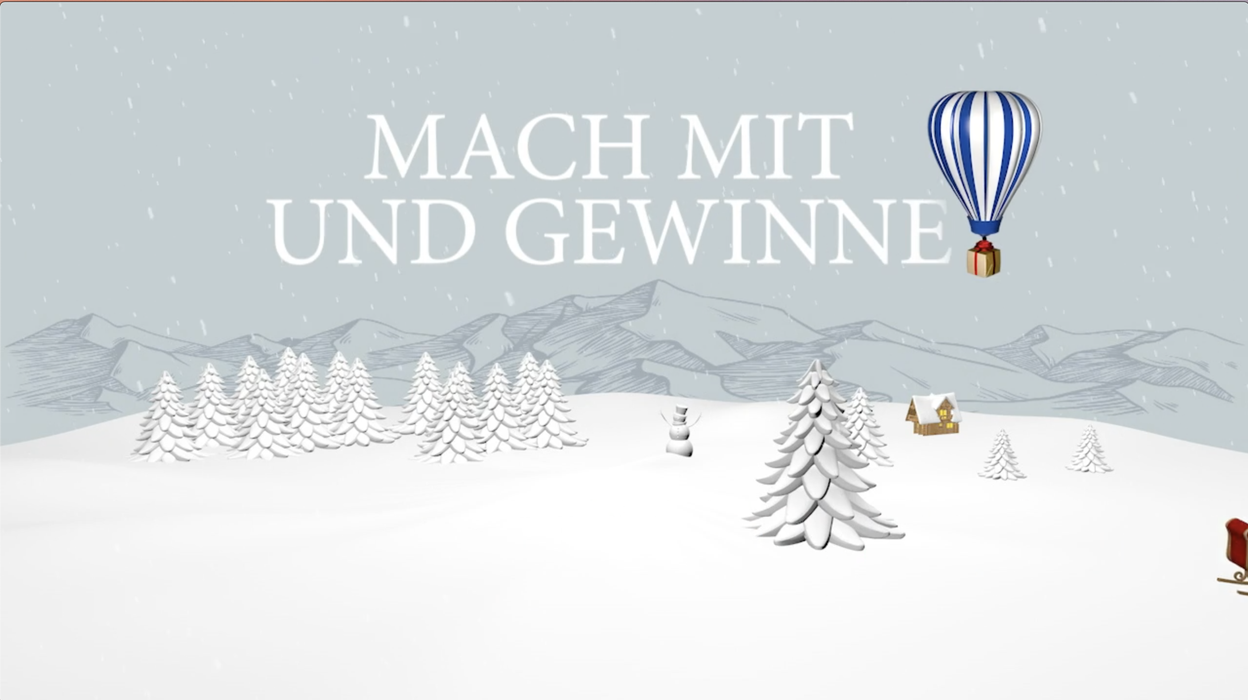 Weihnachtsgewinnspiel