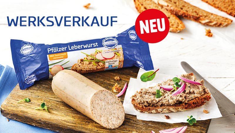 Werksverkauf – Cornelius Wurstwaren in Hockenheim